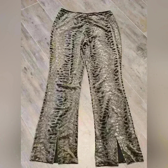 NWT Express Textured Animal Print Pant - Picture 10 of 15